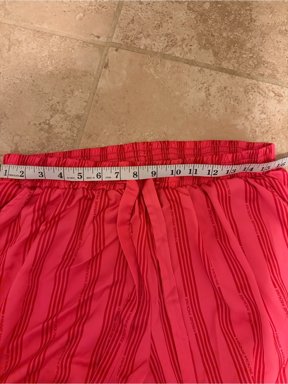 Disney Hot Pink Striped Ruffle Pajama Set - Picture 10 of 14